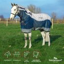 Horseware® Rambo® Summer Series 0g/100g navy/grey...