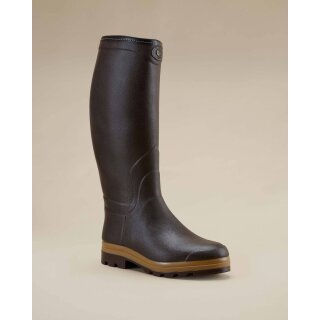 Le Chameau Damen Gummistiefel St. Hubert mit Lederinnenfutter